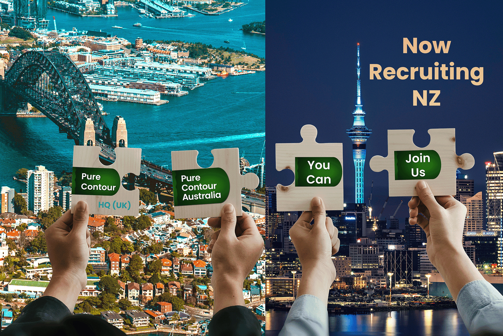 Pure Contour Australia and New Zealand recruitment
